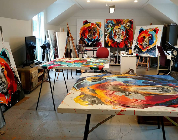 josee forest studio peinture